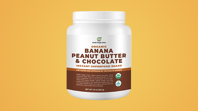 Organic Banana Peanut Butter and Chocolate Instant Superfood Shake