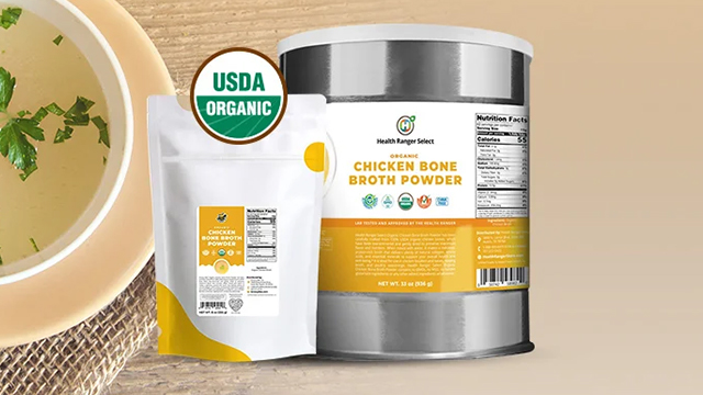 Organic Chicken Bone Broth Powder