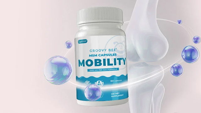 Groovy Bee OptiMSM Mobility Capsules