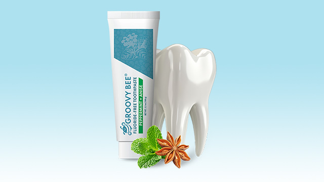 Groovy Bee Fluoride-Free Toothpaste (Peppermint + Anise)