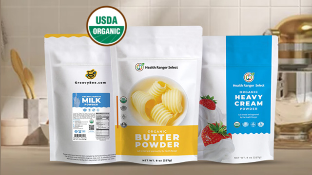 Premium, Lab-Verified Organic Heavy Cream, Butter and Non-Fat Milk Powders