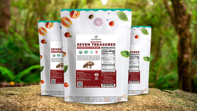 Seven Treasures Mushroom Powder