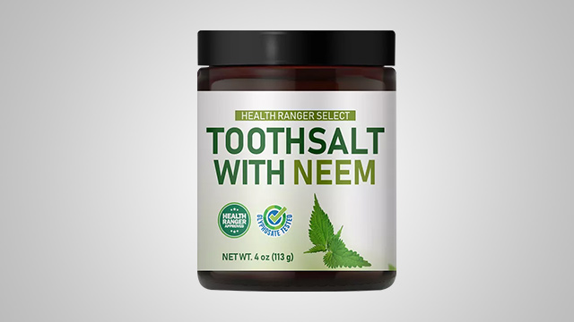 Health Ranger Select Tooth Salt with Neem