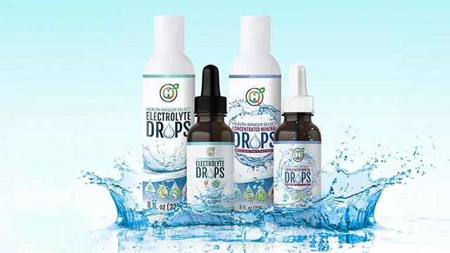 Concentrated Mineral and Electrolyte Drops