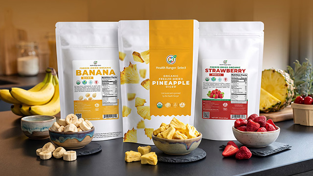Organic Freeze-Dried Fruits