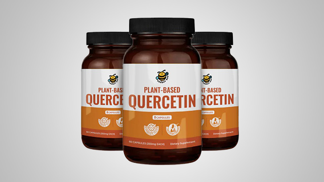 Groovy Bee Plant-Based Quercetin Capsules